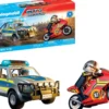 PICK-UP DE POLICE, MOTO ET 2 PERSONNAGES-71875