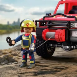 PICK-UP DE POMPIERS & 2 PERSONNAGES 72194