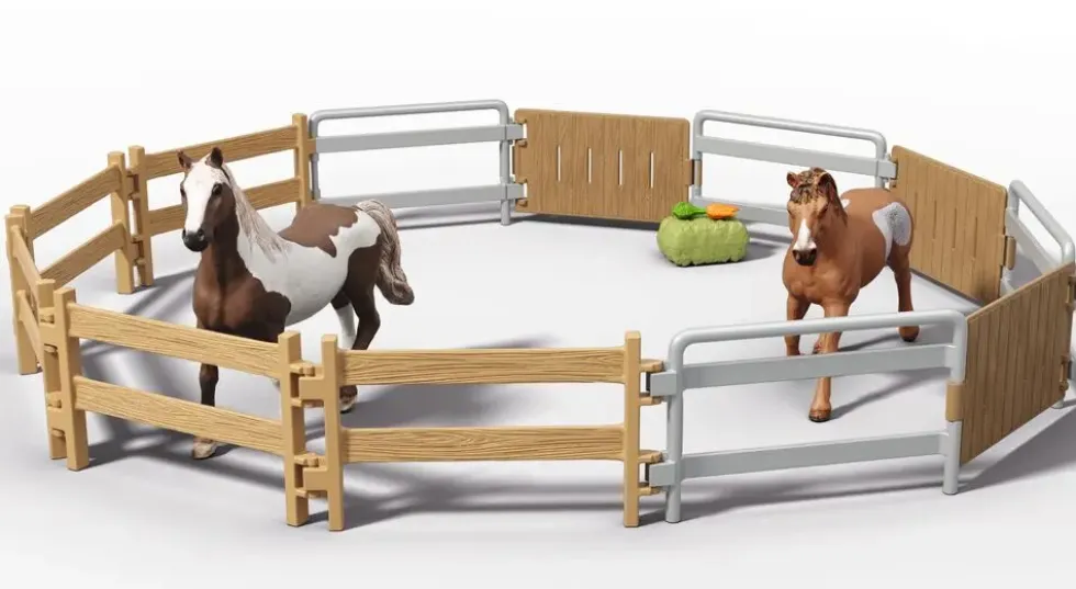 PICK-UP ET SA GRANDE REMORQUE EQUESTRE