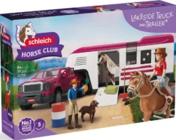 PICK-UP ET SA GRANDE REMORQUE EQUESTRE