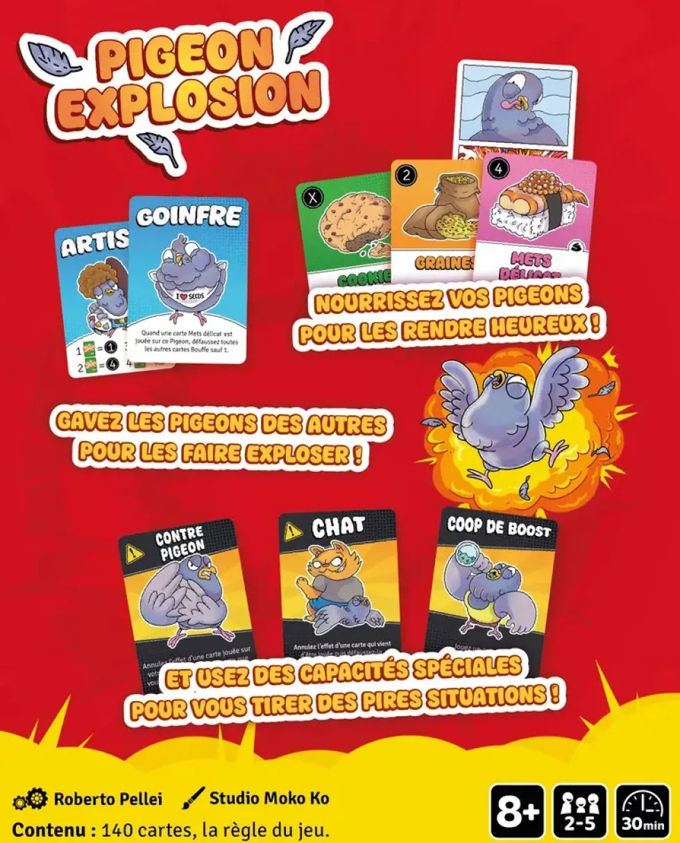 PIGEON EXPLOSION