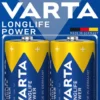 2 PILES LR20 LONGLIFE POWER