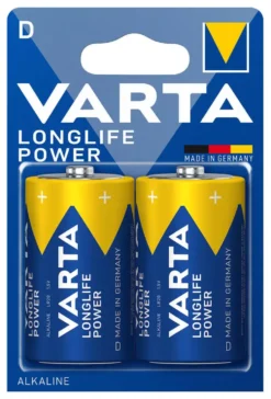 2 PILES LR20 LONGLIFE POWER