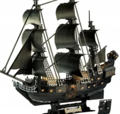 PIRATE DES CARAIBES BLACK PEARL - PUZZLE 3D LED -293 PIECES