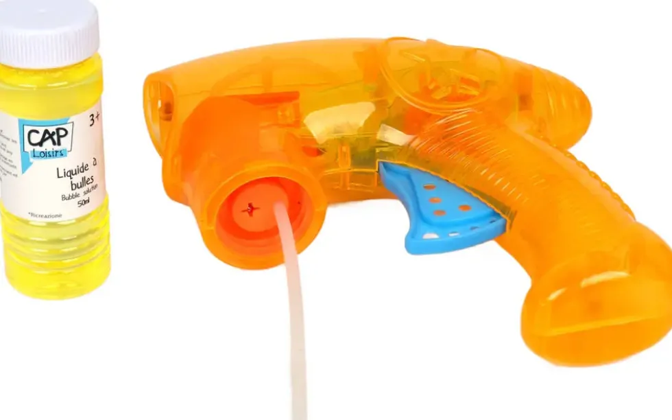 PISTOLET A BULLES LUMINEUX