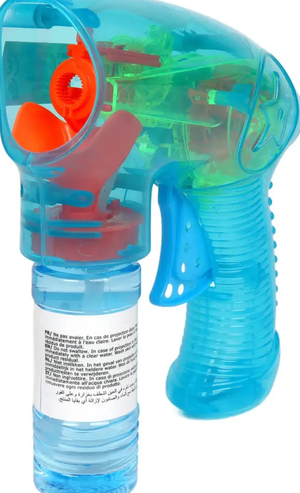 PISTOLET A BULLES LUMINEUX