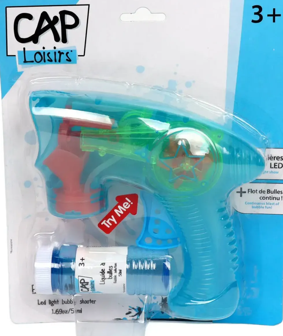 PISTOLET A BULLES LUMINEUX