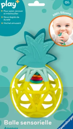 PLAY+- BALLE SENSORIELLE ANANAS