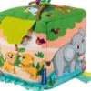 PLAY+ - CUBE D'ACTIVITES SONORE - LES ANIMAUX SAUVAGES