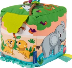 PLAY+ - CUBE D'ACTIVITES SONORE - LES ANIMAUX SAUVAGES