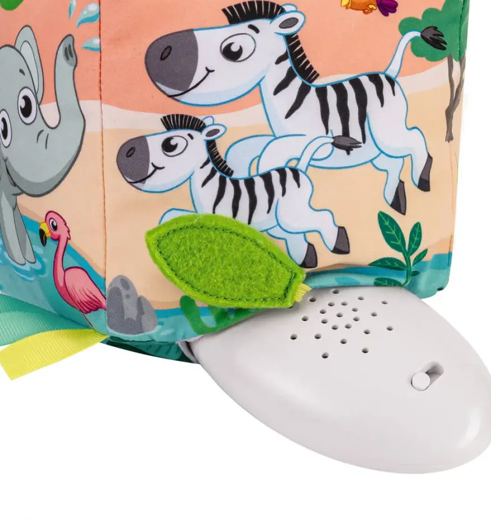 PLAY+ - CUBE D'ACTIVITES SONORE - LES ANIMAUX SAUVAGES