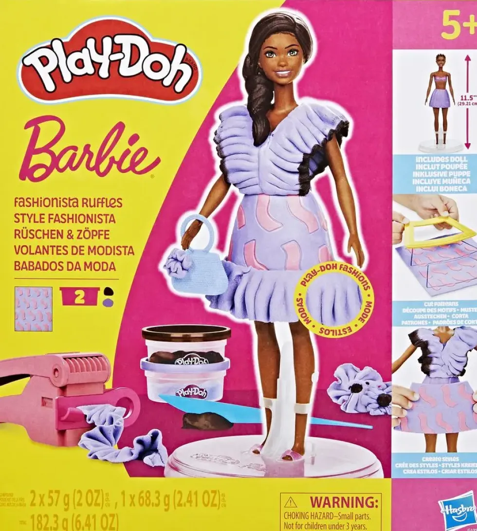 PLAY-DOH BARBIE - COFFRET FASHIONISTA RUFFLES