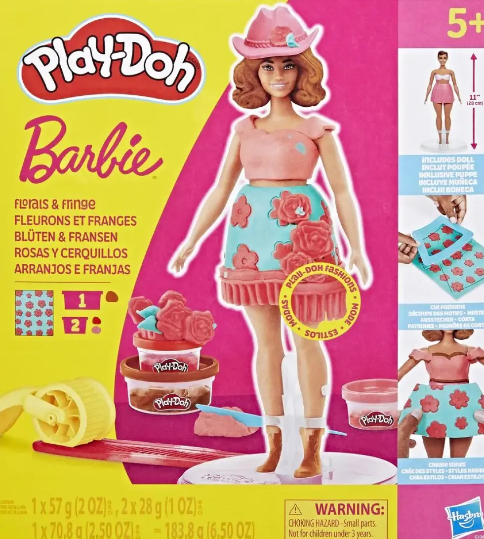 PLAY-DOH BARBIE - COFFRET FLORAL AND FRINGE