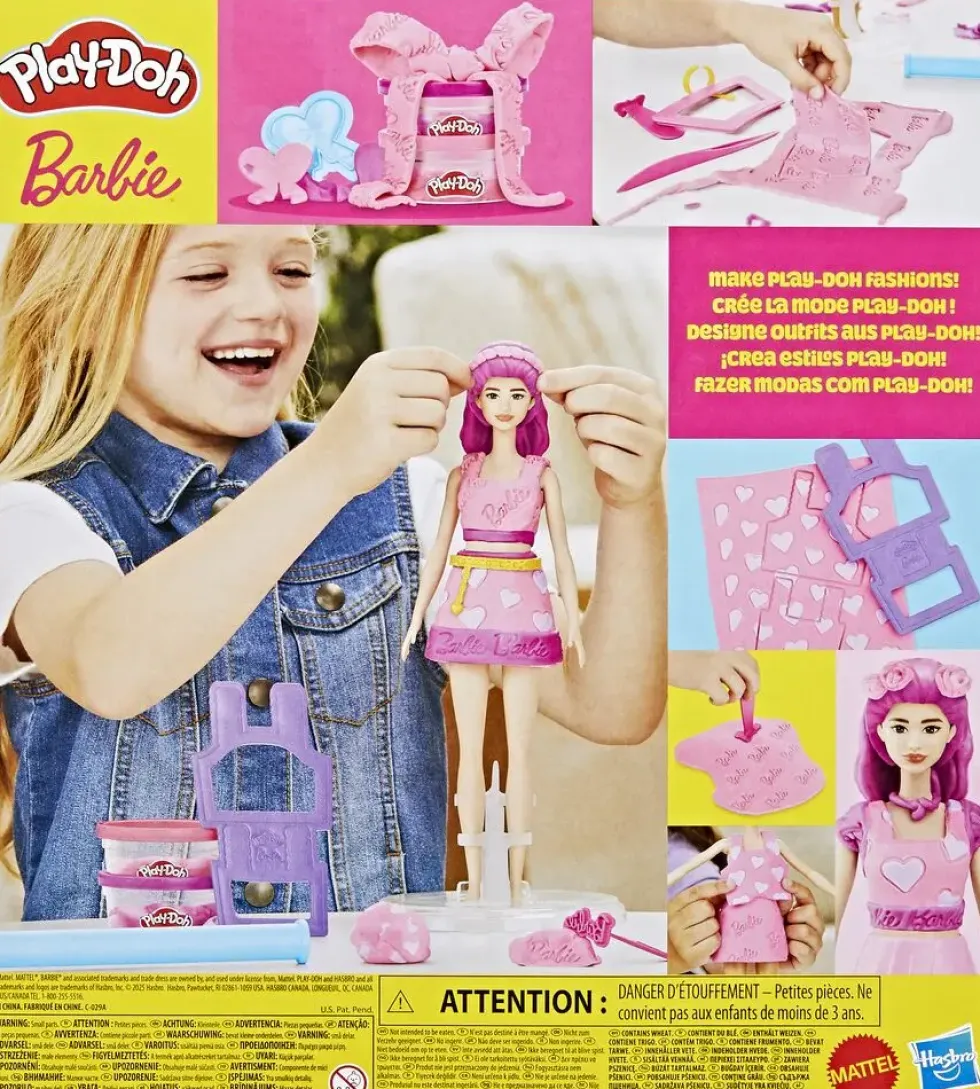 PLAY-DOH BARBIE - COFFRET HEARTS AND HAIR