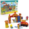 PLAY-DOH BLOCKS - COFFRET POMPIER - 64 PCS