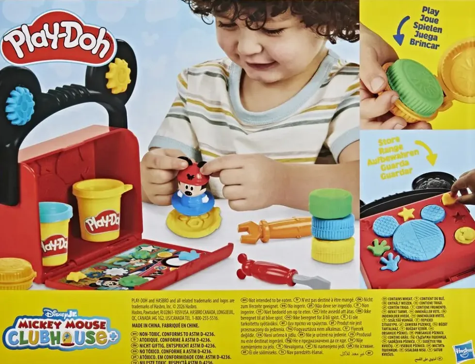 PLAY-DOH DISNEY JUNIOR MON GARAGE AVEC MICKEY