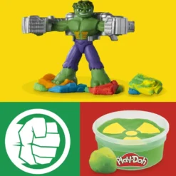 PLAY DOH - MARVEL HULK ECRASE TOUT