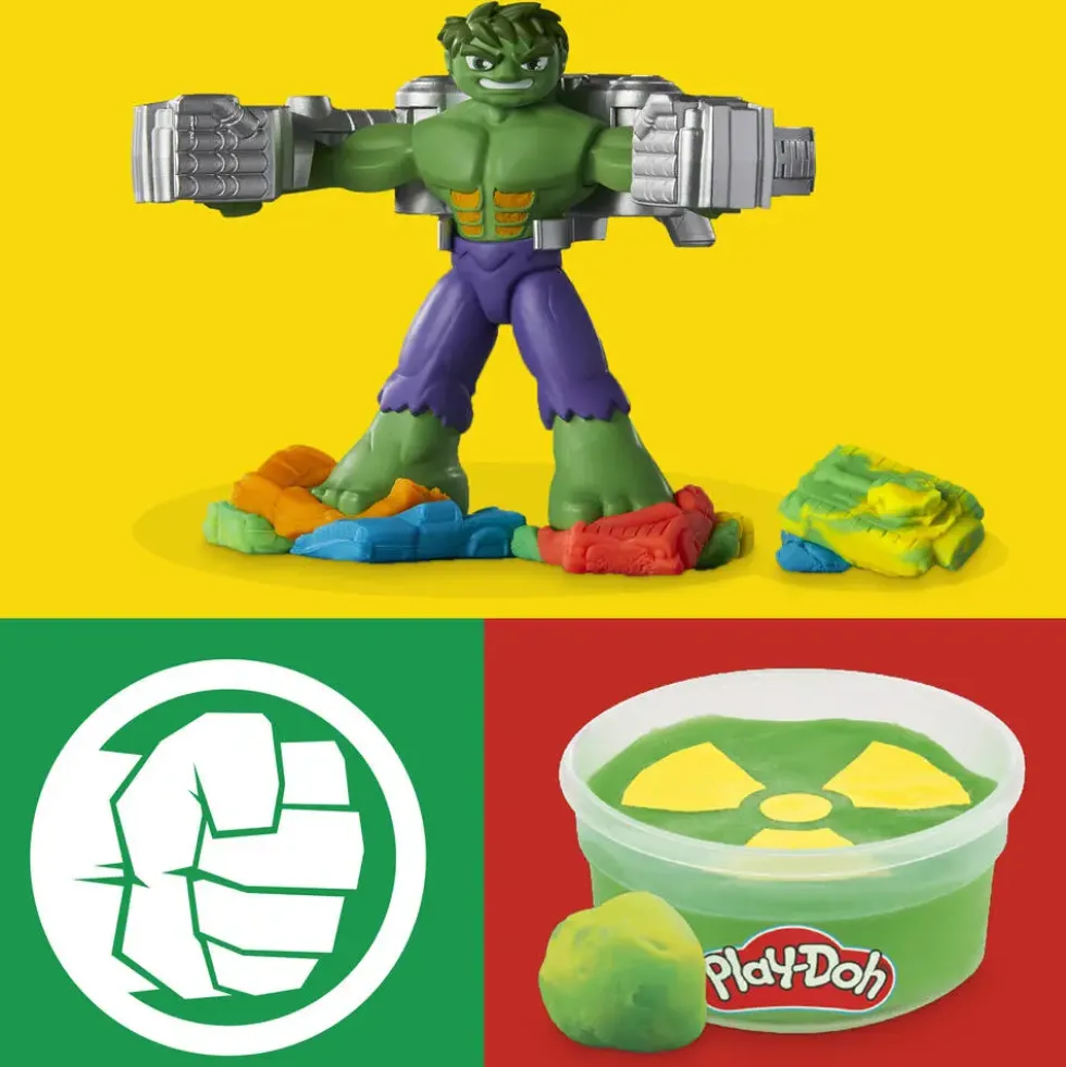 PLAY DOH - MARVEL HULK ECRASE TOUT