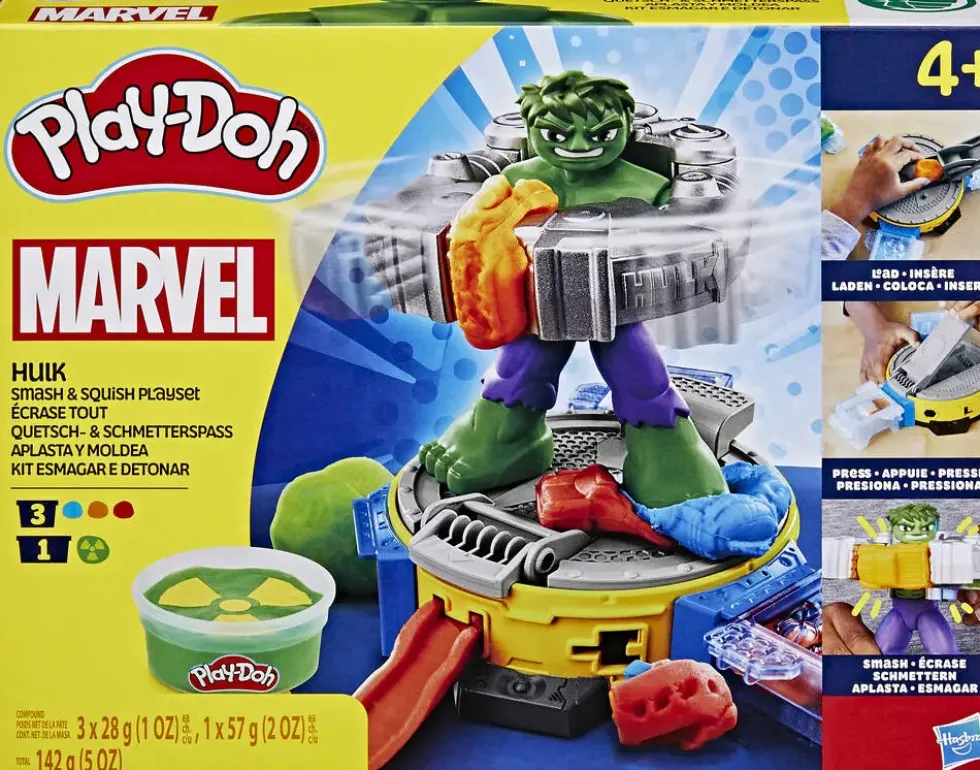 PLAY DOH - MARVEL HULK ECRASE TOUT