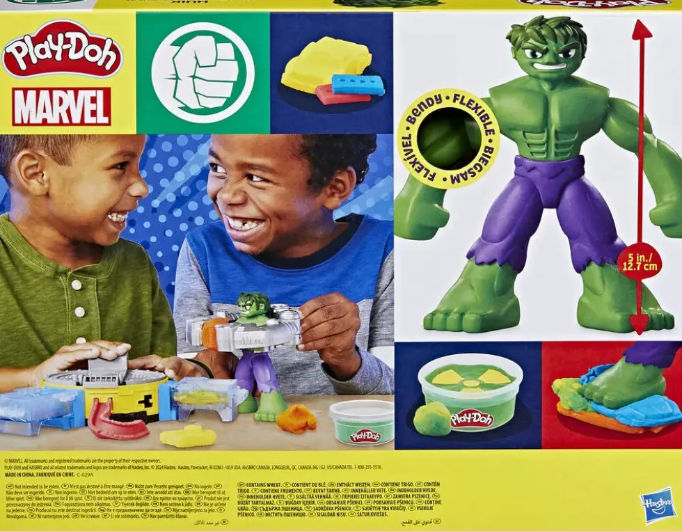 PLAY DOH - MARVEL HULK ECRASE TOUT