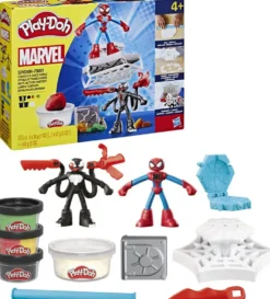 PLAY-DOH MARVEL SPIDER-MAN ATTAQUE TRANSFORMERS NCHANTE