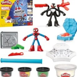 PLAY-DOH MARVEL SPIDER-MAN ATTAQUE TRANSFORMERS NCHANTE