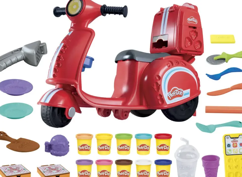 PLAY DOH - MON SCOOTER A PIZZAS