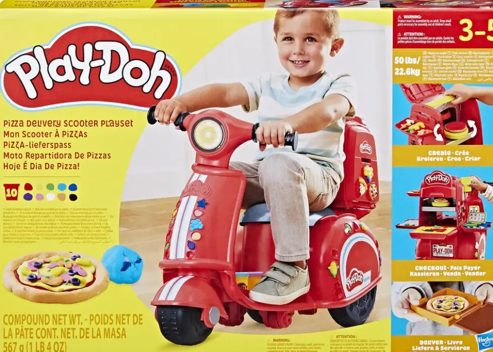 PLAY DOH - MON SCOOTER A PIZZAS