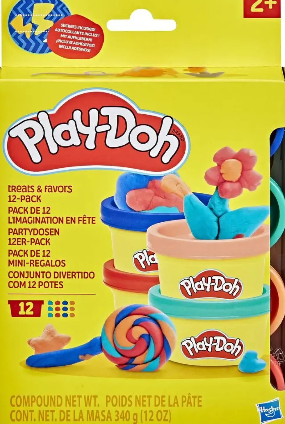 PLAY-DOH - PACK DE 12 L'IMAGINATION EN FETE