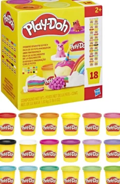 PLAY-DOH - PACK DE 18 POTS IMAGINATION