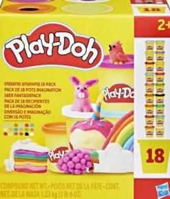 PLAY-DOH - PACK DE 18 POTS IMAGINATION