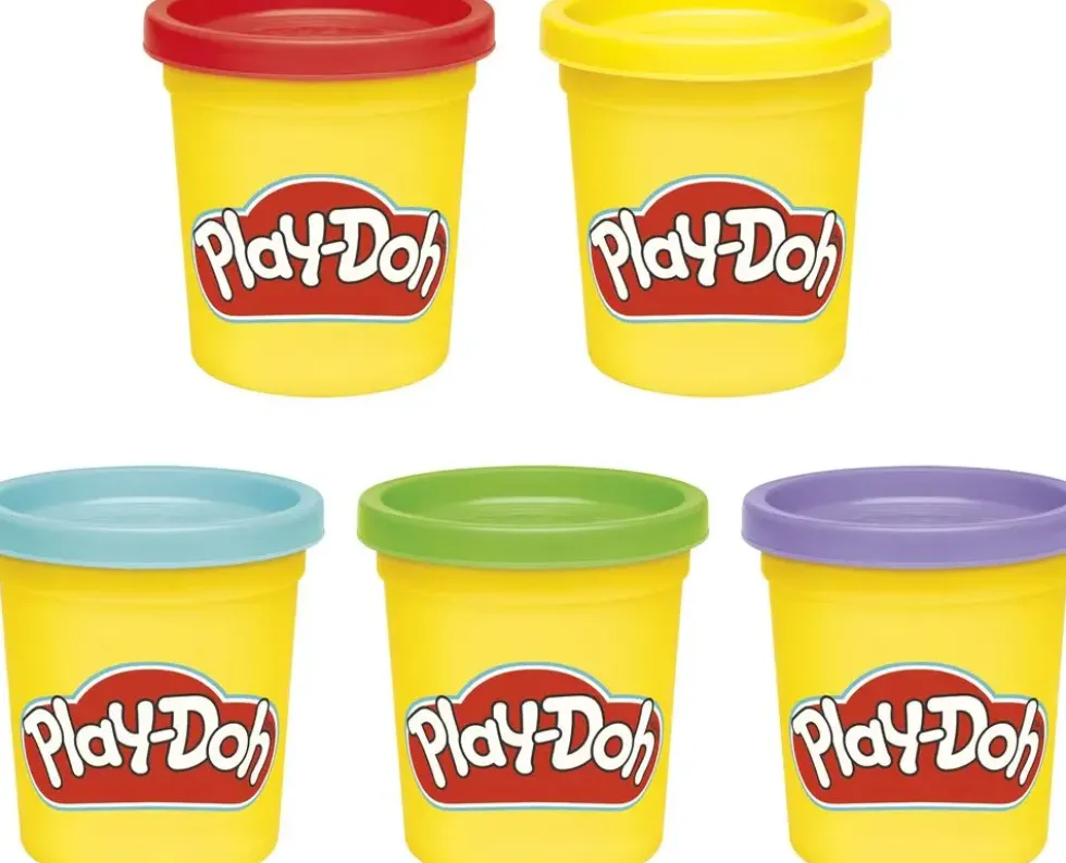 PLAY-DOH PACK DE 5 POTS RETOUR A L'ECOLE