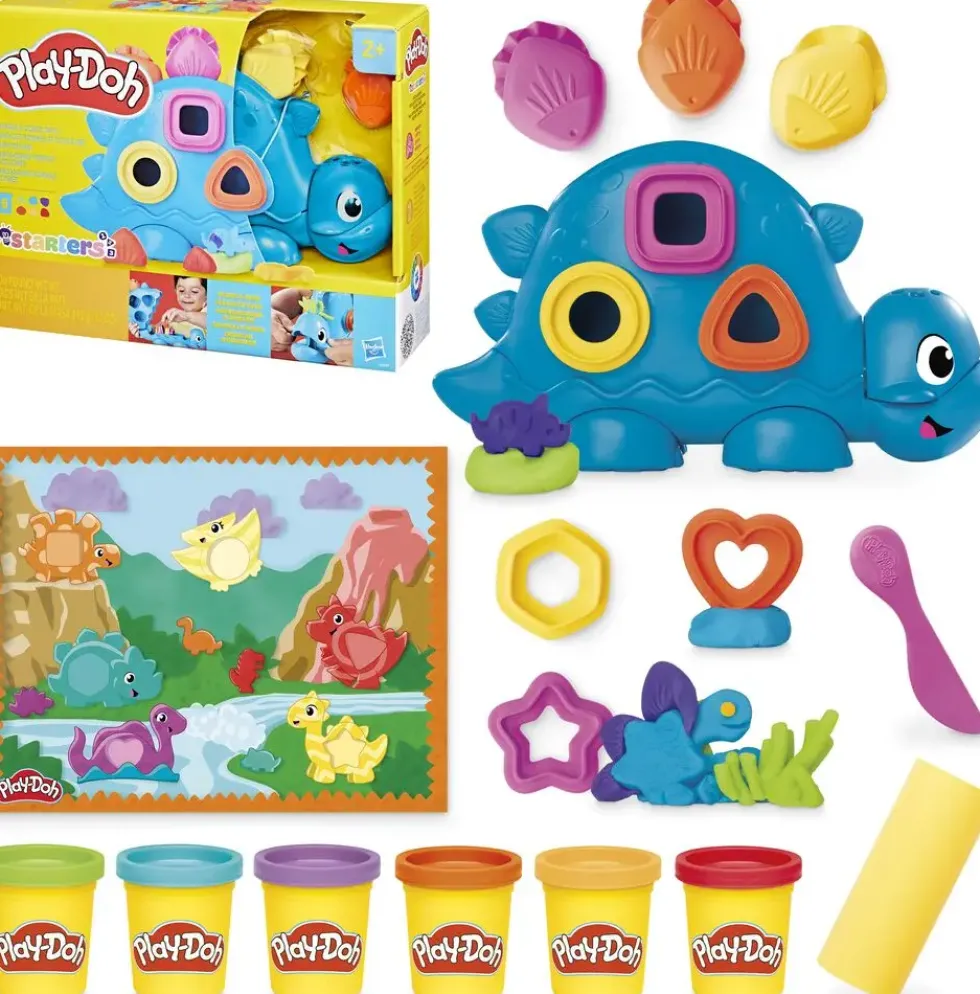 PLAY-DOH STARTERS DINO DES FORMES ET COULEURS