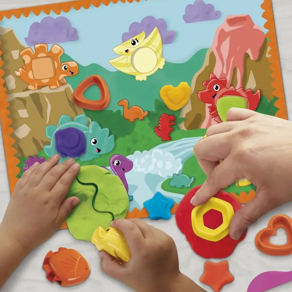 PLAY-DOH STARTERS DINO DES FORMES ET COULEURS