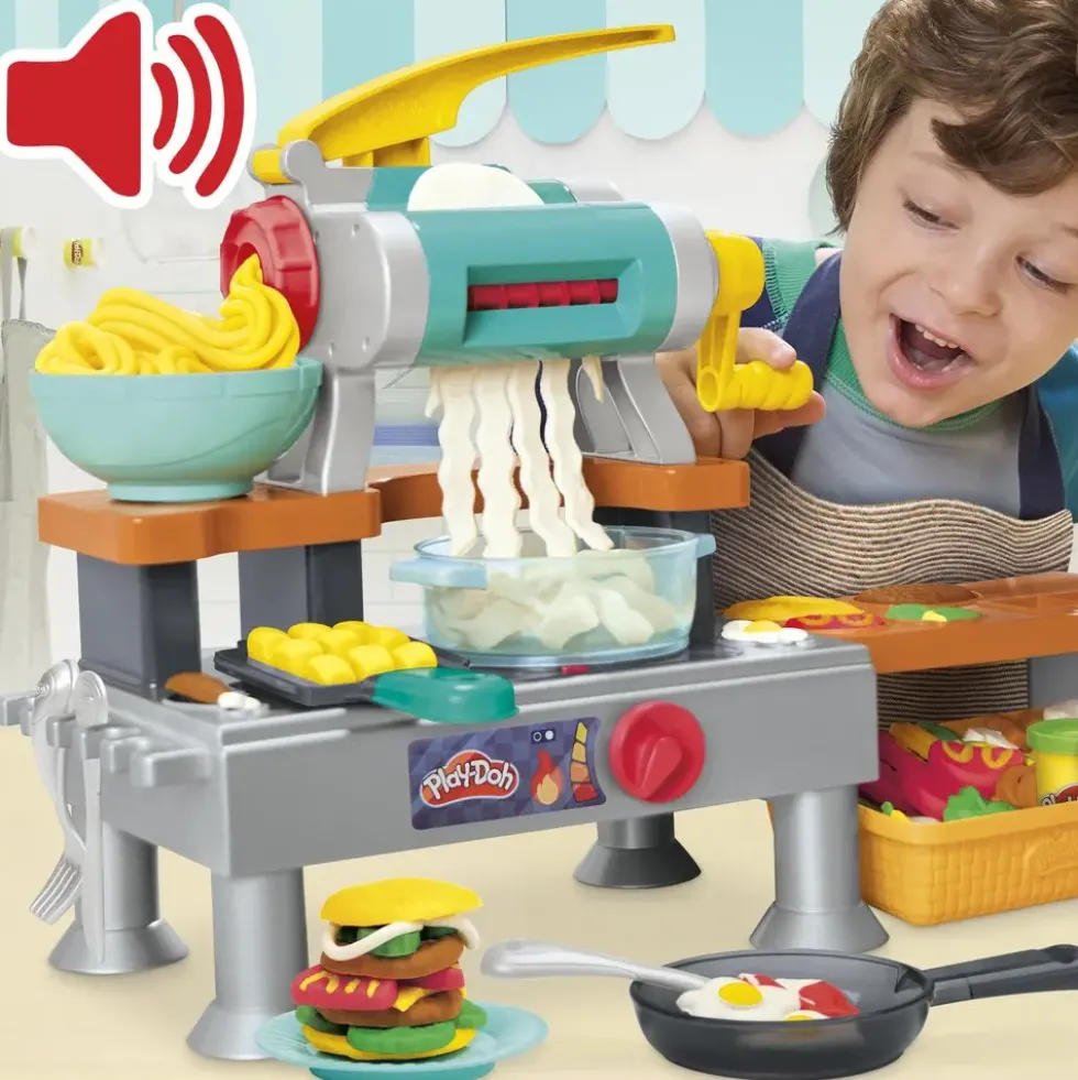PLAY DOH SUPER SIZZLIN KITCHEN PLAYSET