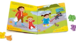 PLAY + MON PREMIER LIVRE AIMANTE : APPRENDRE LES COULEURS EN S'HABILLANT