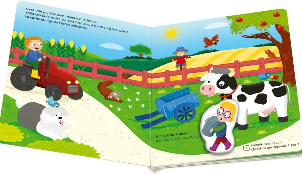 PLAY + MON PREMIER LIVRE AIMANTE : APPRENDRE LES CHIFFRES A LA FERME