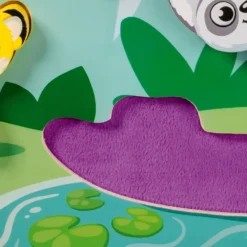 PLAY+- PUZZLE EN BOIS SENSORIEL ET AIMANTE - DANS LA JUNGLE