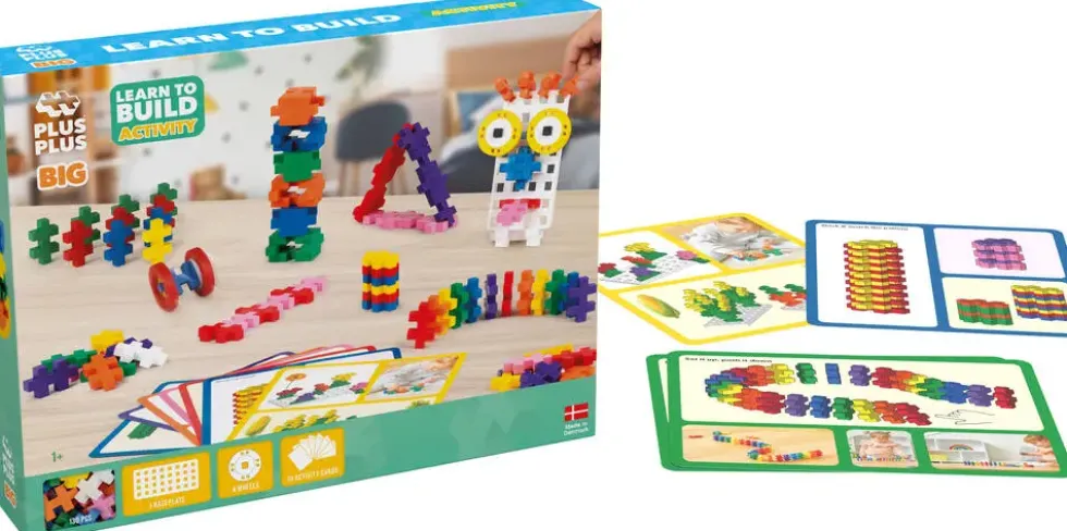 PLU PLUS - KIT DECOUVERTE ACTIVITE BIG - 130 PIECES