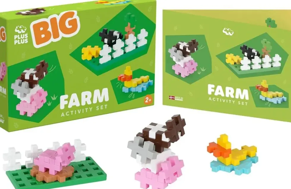 PLUS PLUS -BIG - SET ACTIVITE - FERME