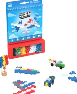PLUS PLUS -BLOC D'ACTIVITE - TRANSPORT - 125 PIECES