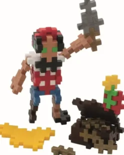 PLUS PLUS -- JEU DE CONSTRUCTION TUBE PIRATE - 100 PIECES