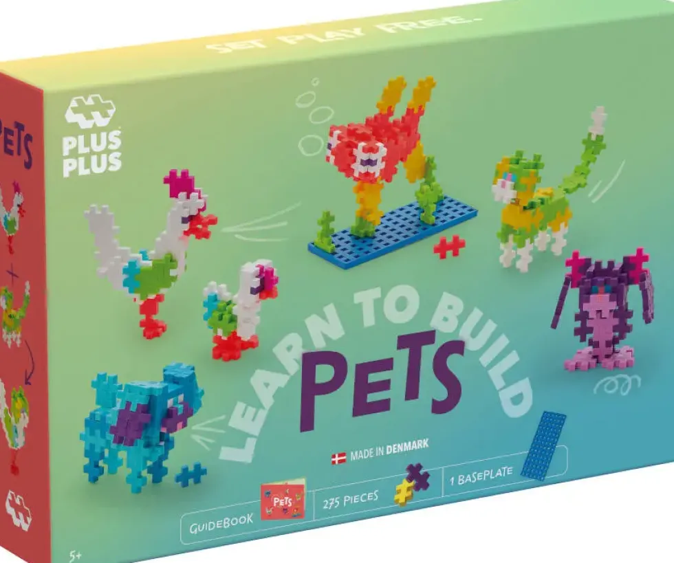 PLUS PLUS -- KIT DECOUVERTE ANIMAUX - 275 PIECES