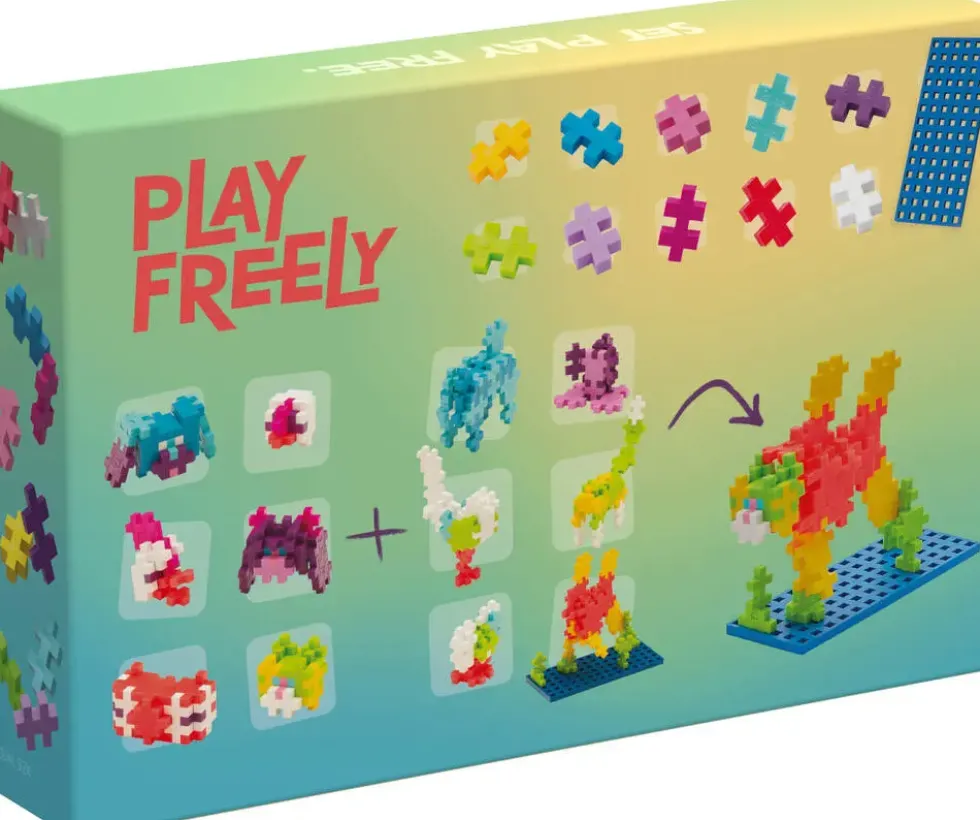 PLUS PLUS -- KIT DECOUVERTE ANIMAUX - 275 PIECES