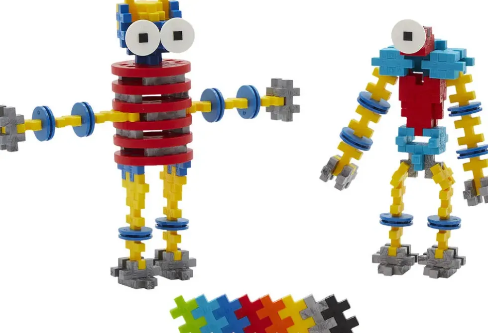 PLUS PLUS -- KIT DECOUVERTE ROBOTS - 275 PIECES