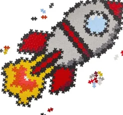 PLUS PLUS -PUZZLE FUSEE - 500 PIECES