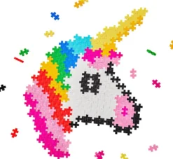 PLUS PLUS -PUZZLE LICORNE - 250 PIECES