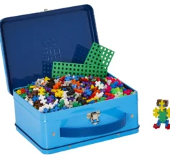 PLUS PLUS - VALISETTE METAL BASIC ET NEON - 600 PIECES