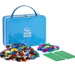 PLUS PLUS - VALISETTE METAL BASIC ET NEON - 600 PIECES