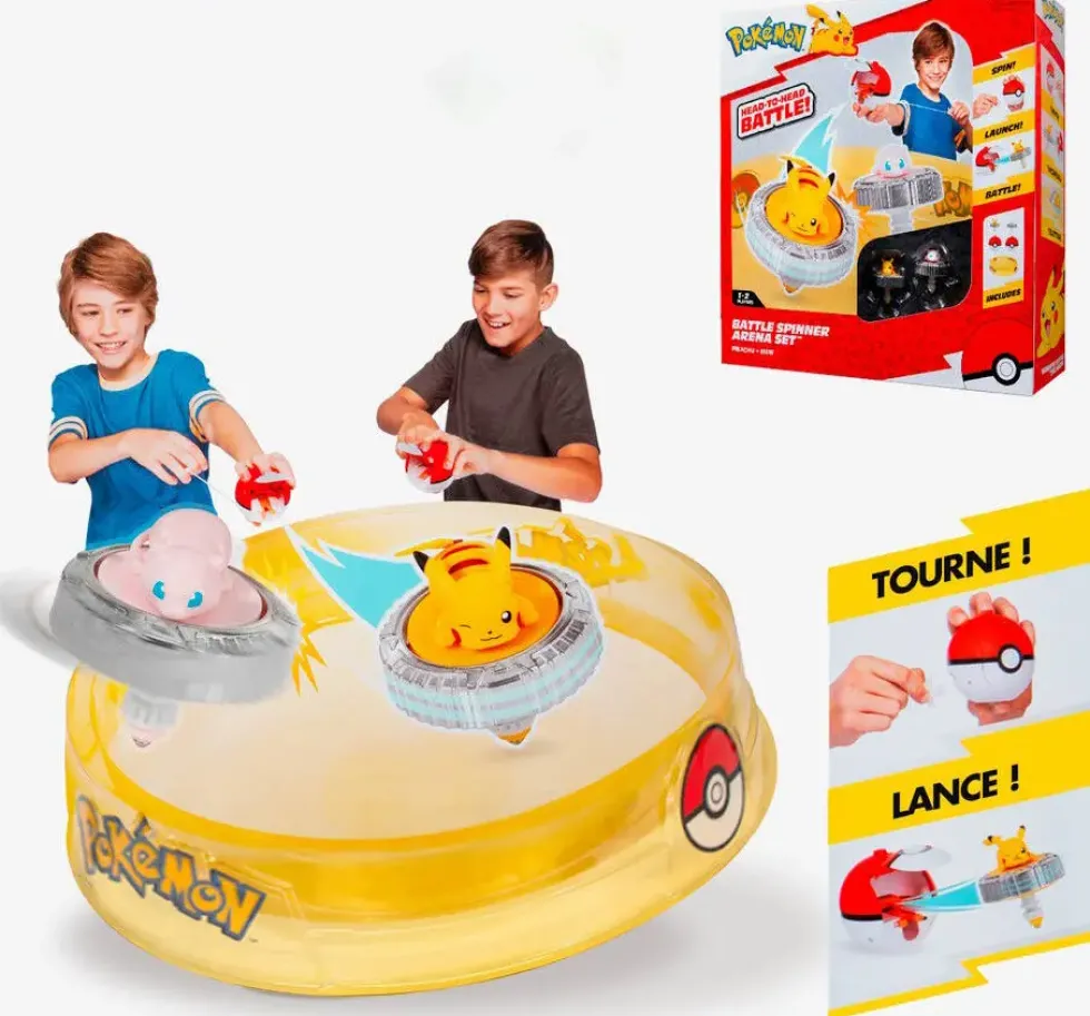 POKEMON - ARENE ET 2 SPINNERS